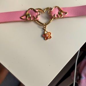 Pink cutesy choker